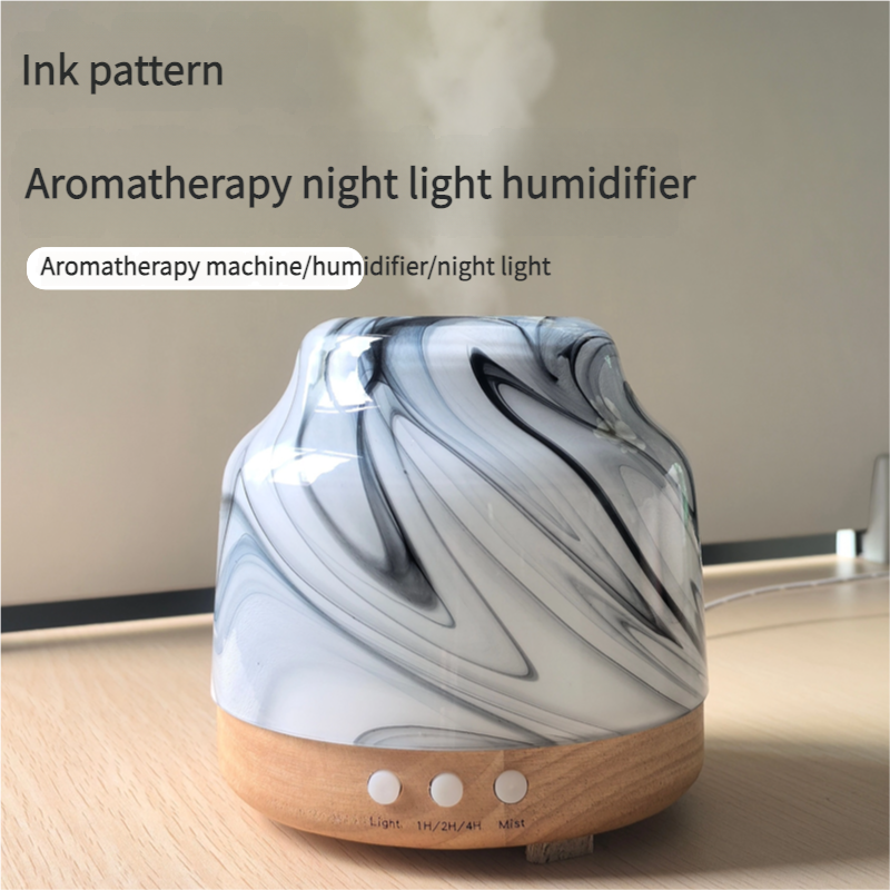 glass ink pattern pointed top aromatherapy machine