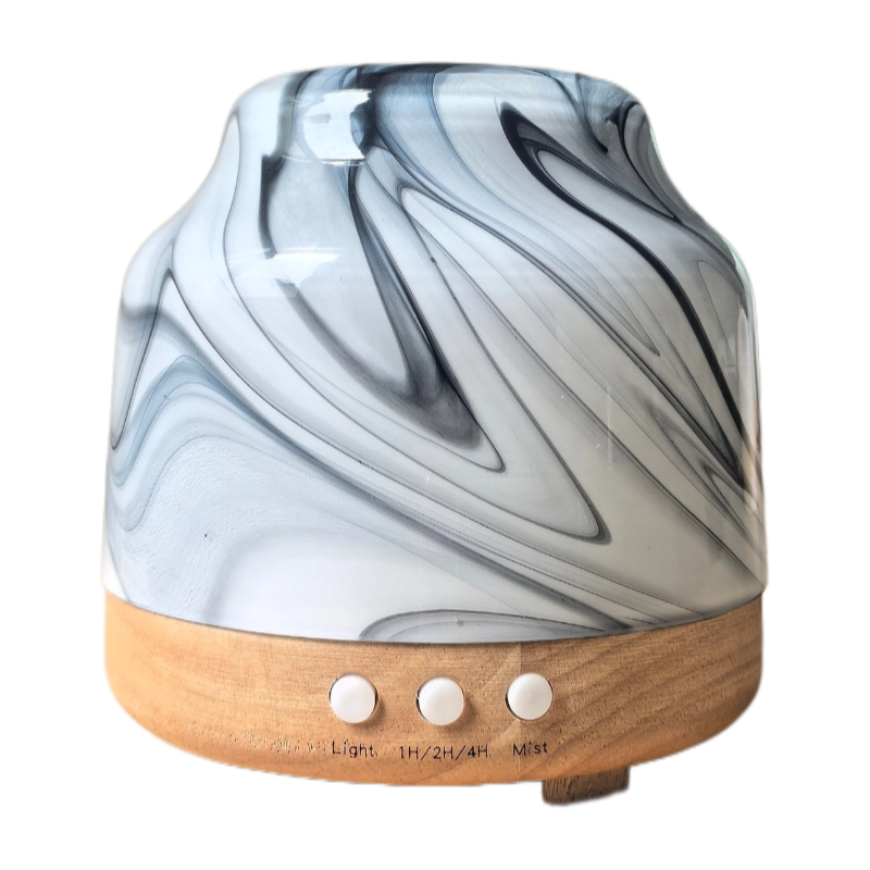 glass ink pattern pointed top aromatherapy machine