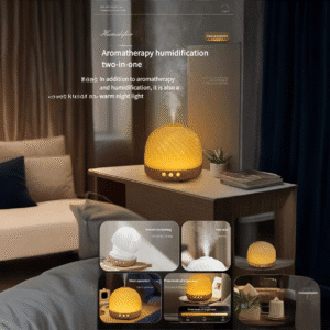 swirl ceramic aromatherapy humidifier | spa at home