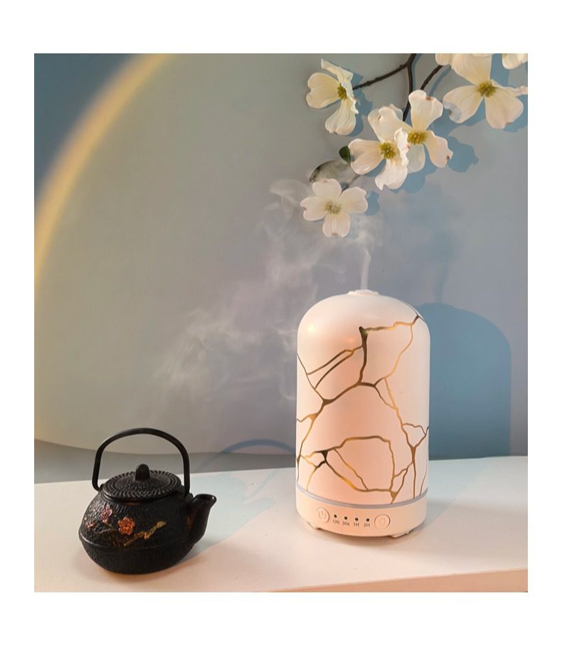 gilded ceramic aroma diffuser | home decor