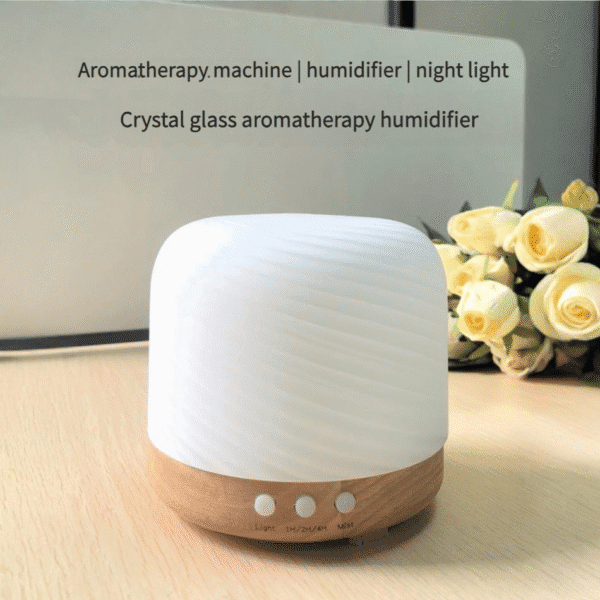 crystal glass diffuser & humidifier