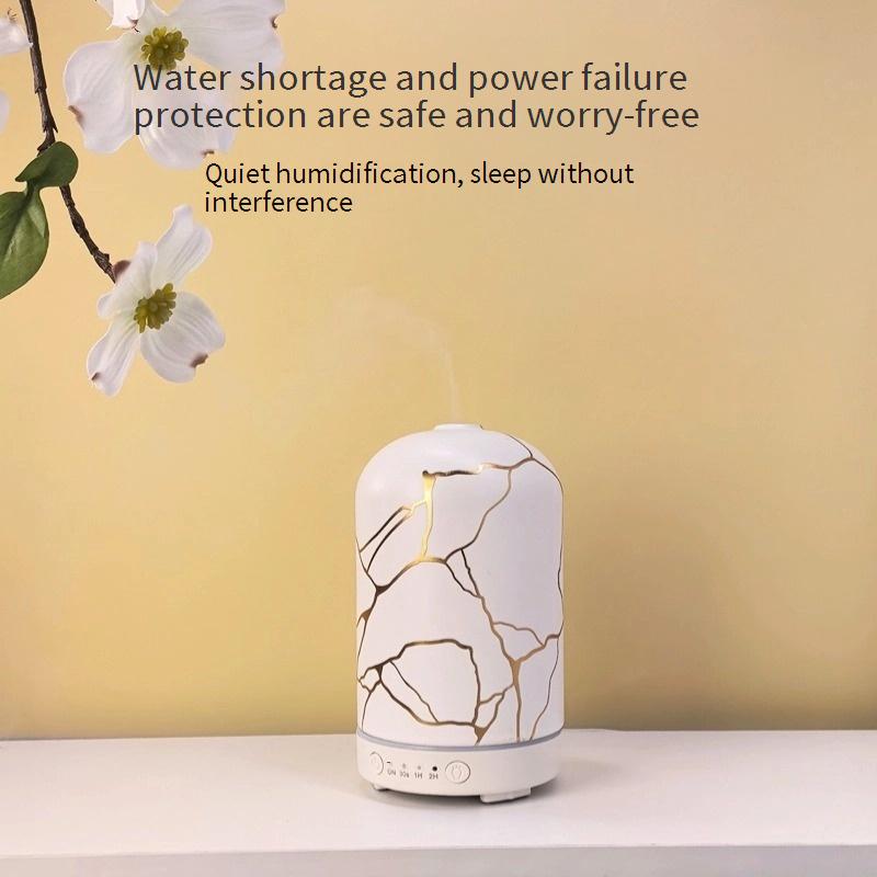 gilded ceramic aroma diffuser | home decor