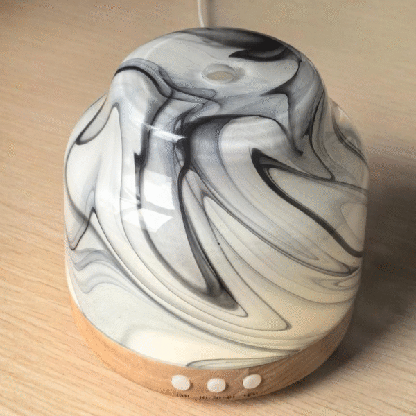 glass ink pattern pointed top aromatherapy machine