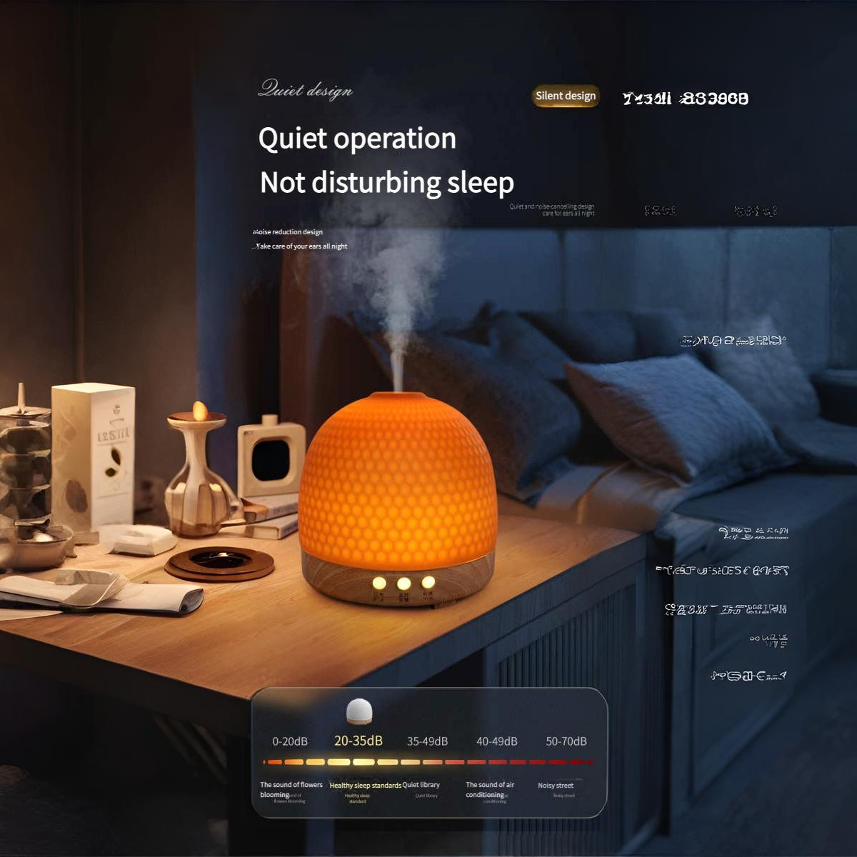ceramic diffuser lamp & humidifier | home aromatherapy