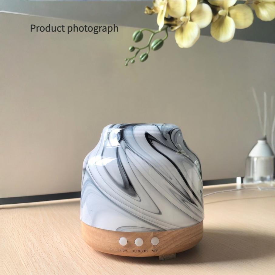 glass ink pattern pointed top aromatherapy machine