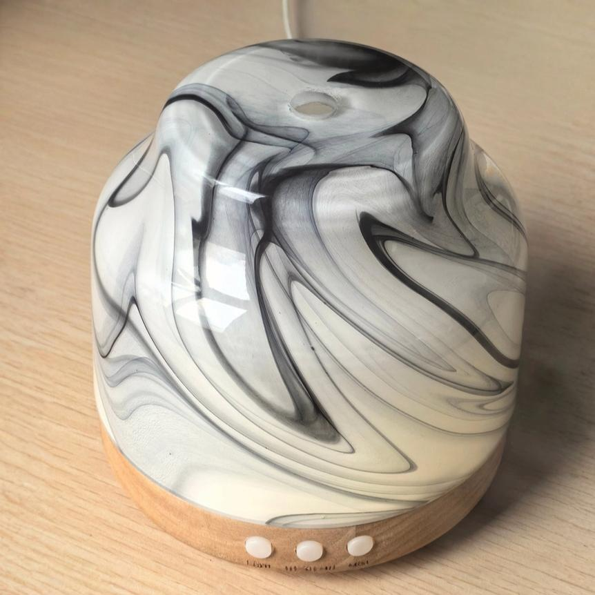 glass ink pattern pointed top aromatherapy machine