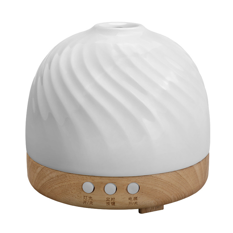 swirl ceramic aromatherapy humidifier | spa at home