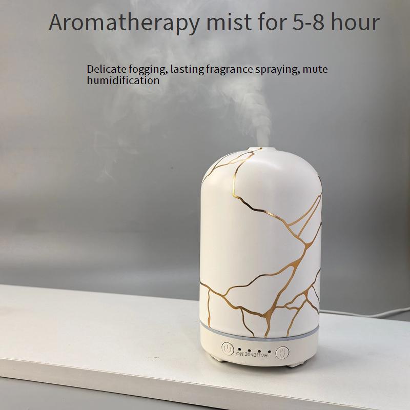 gilded ceramic aroma diffuser | home decor