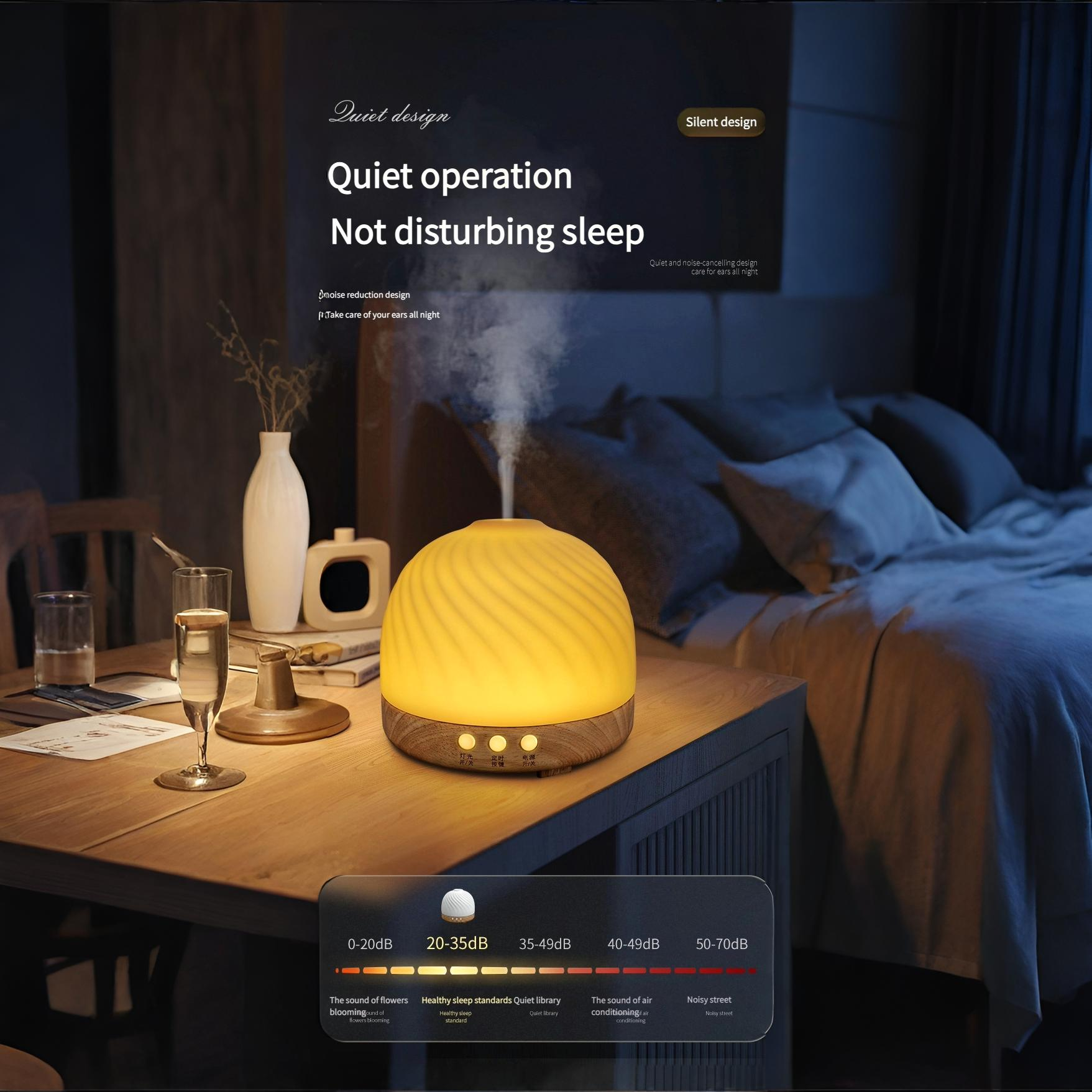 swirl ceramic aromatherapy humidifier | spa at home