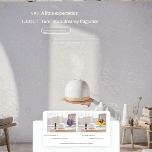 pure white ceramic humidifier