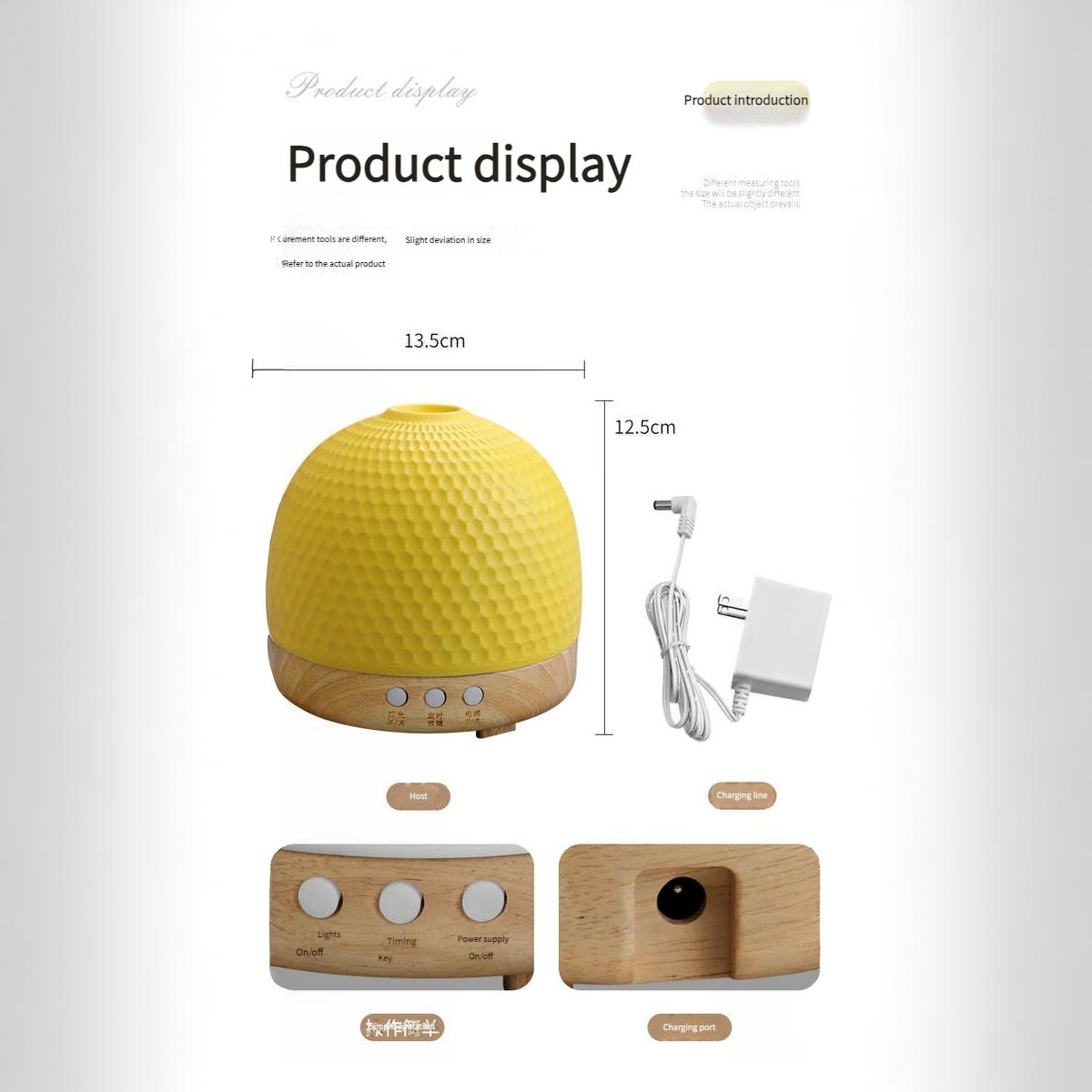 ceramic diffuser lamp & humidifier | home aromatherapy