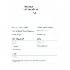 gilded ceramic aroma diffuser | home decor