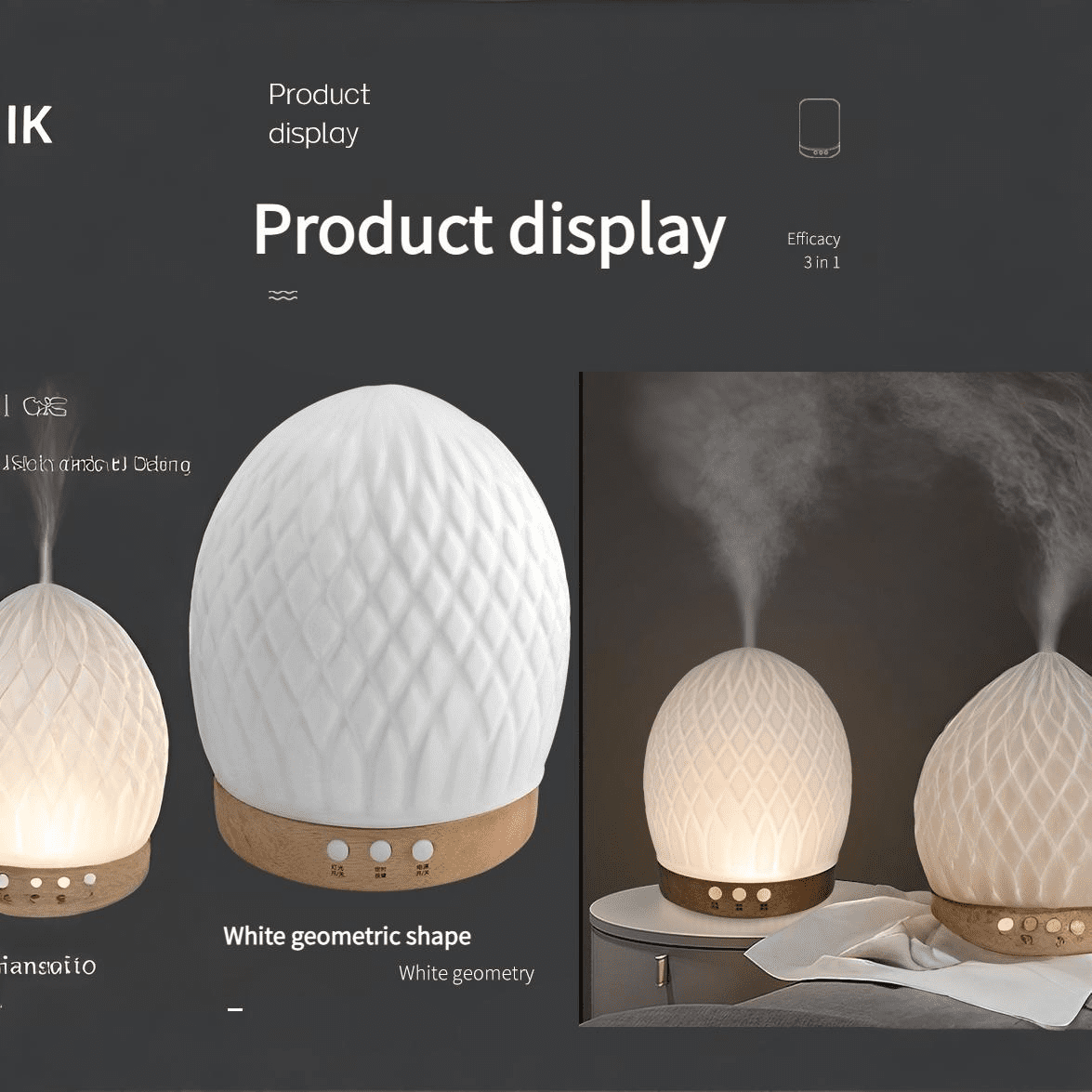 ceramic aromatherapy humidifier machine