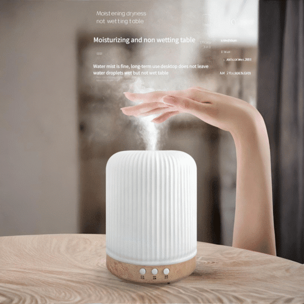 pure white ceramic humidifier | nordic calm