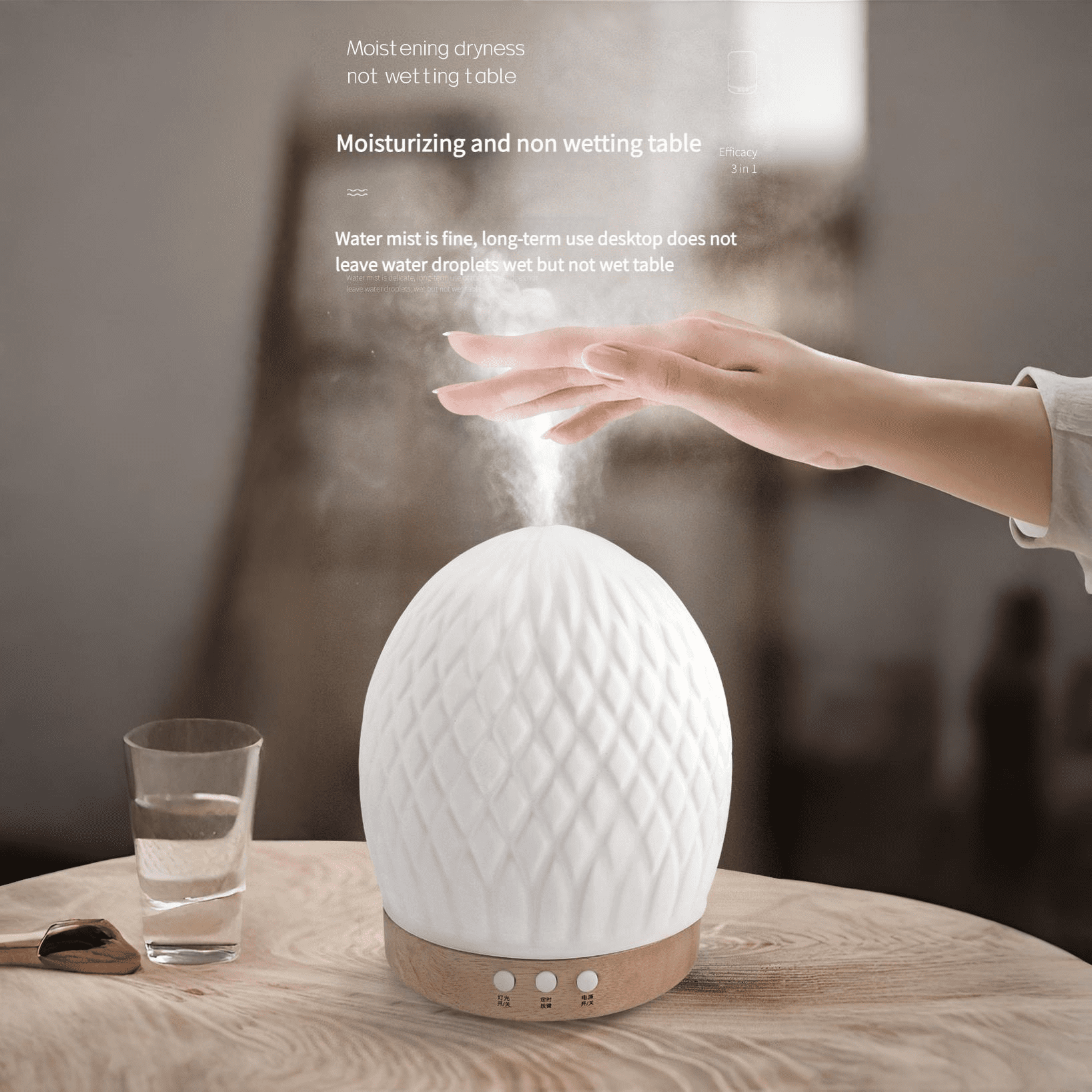 ceramic aromatherapy humidifier machine