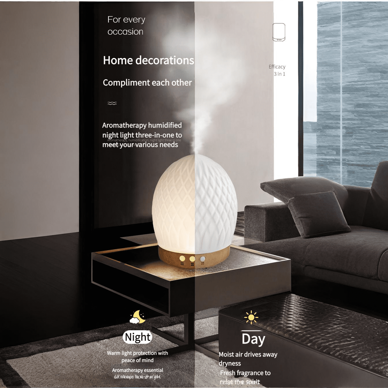 ceramic aromatherapy humidifier machine