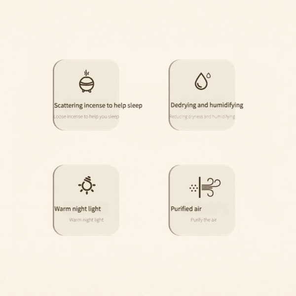 pure white ceramic humidifier | nordic calm