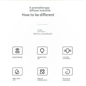 ink painting ceramic diffuser | cool mist humidifier